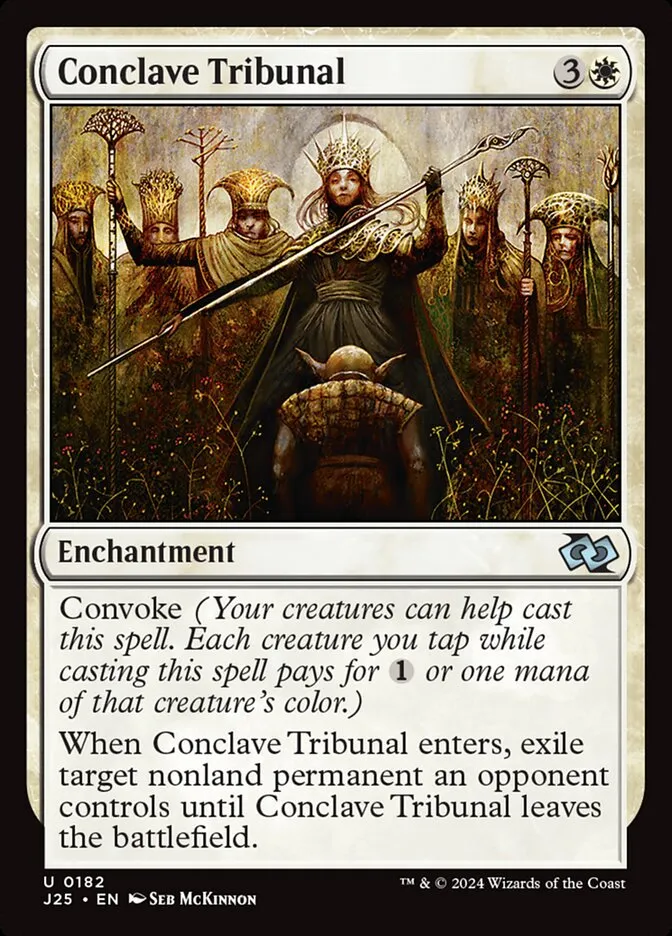 2024 Foundations Jumpstart Conclave Tribunal uncommon #182 uncommon card image