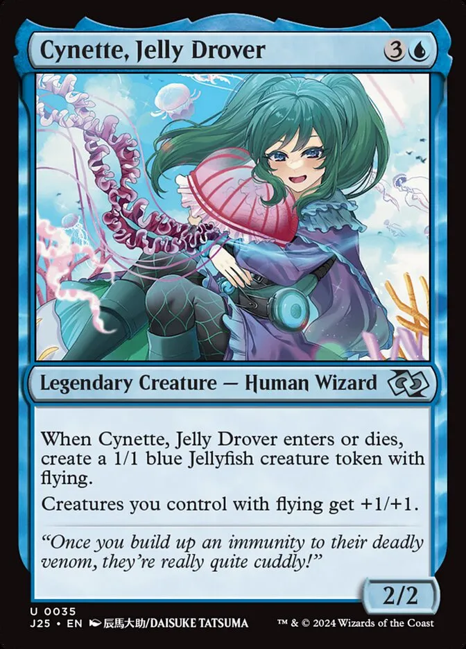 2024 Foundations Jumpstart Cynette, Jelly Drover [Anime] uncommon #35 uncommon card image