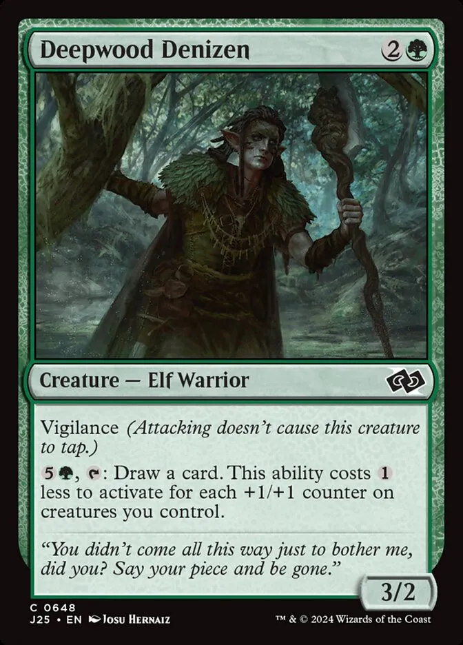 2024 Foundations Jumpstart Deepwood Denizen common #648 common card image