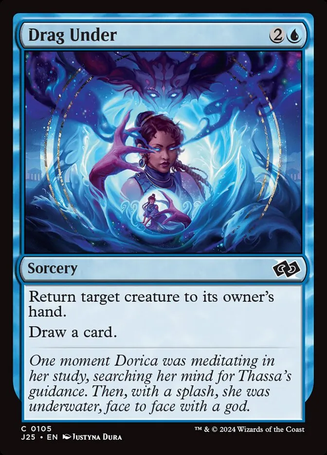 2024 Foundations Jumpstart Drag Under common #105 common card image