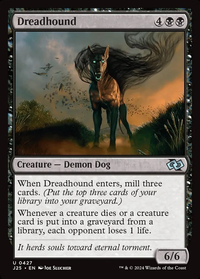 2024 Foundations Jumpstart Dreadhound uncommon #427 uncommon card image