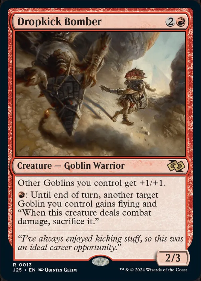 2024 Foundations Jumpstart Dropkick Bomber #13 rare card image
