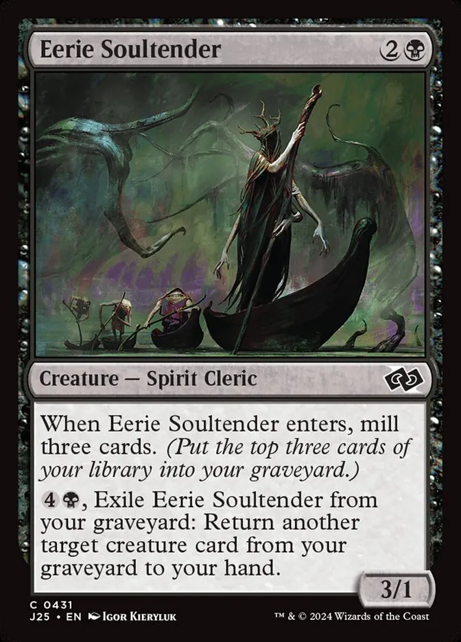 2024 Foundations Jumpstart Eerie Soultender #431 common card image