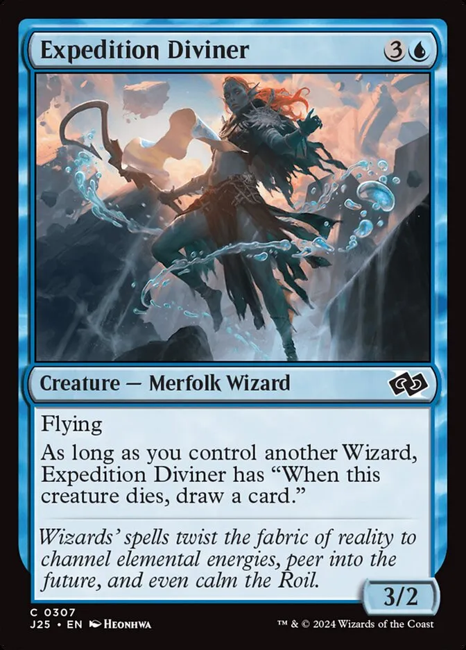 2024 Foundations Jumpstart Expedition Diviner common #307 common card image
