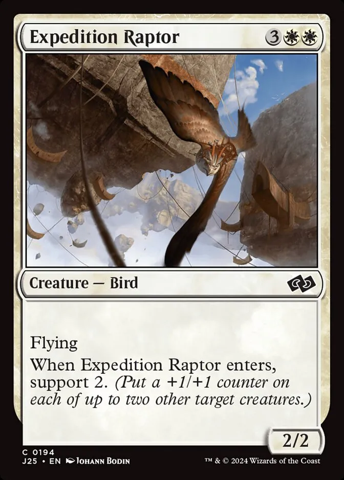 2024 Foundations Jumpstart Expedition Raptor common #194 common card image