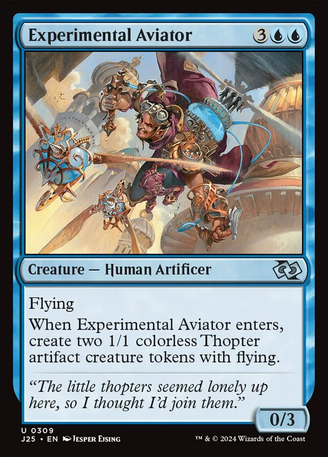 2024 Foundations Jumpstart Experimental Aviator uncommon #309 uncommon card image