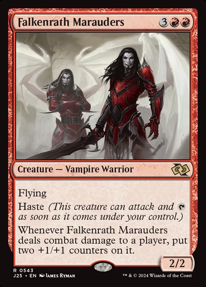 2024 Foundations Jumpstart Falkenrath Marauders #543 rare card image
