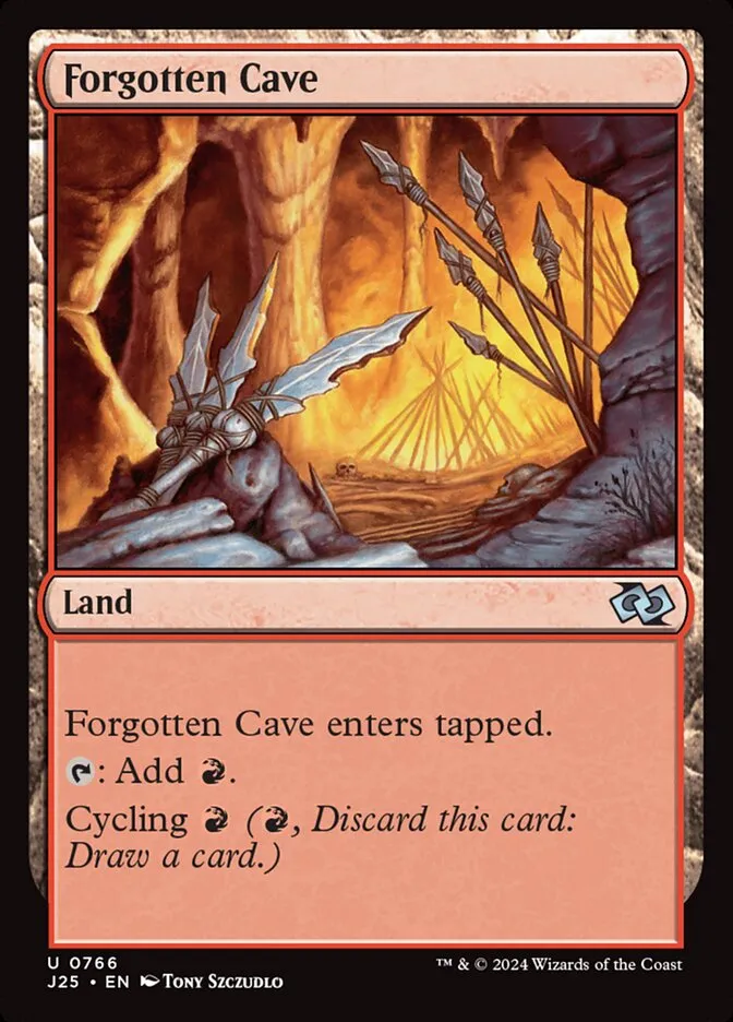 2024 Foundations Jumpstart Forgotten Cave uncommon #766 uncommon card image