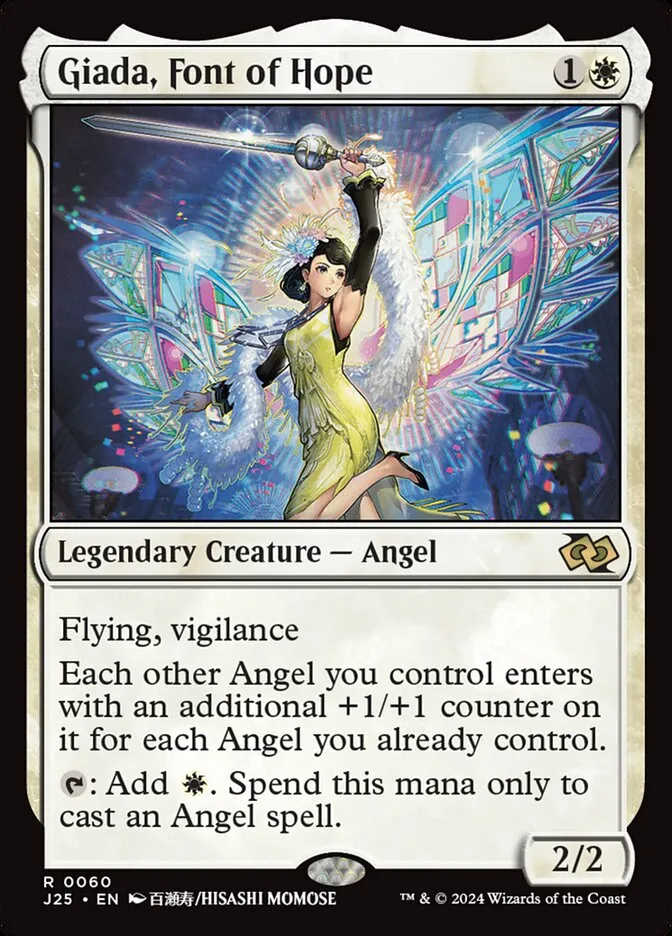 2024 Foundations Jumpstart Giada, Font of Hope [Anime] rare #60 rare card image
