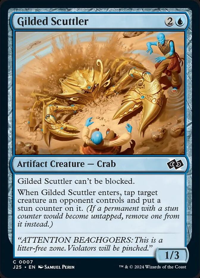 2024 Foundations Jumpstart Gilded Scuttler common #7 common card image