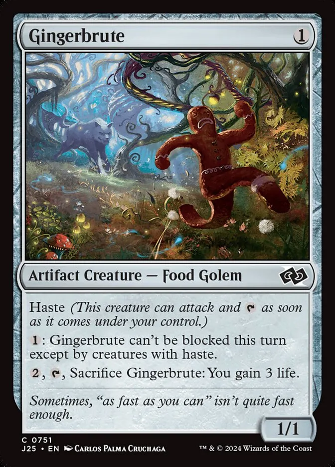 2024 Foundations Jumpstart Gingerbrute common #751 common card image
