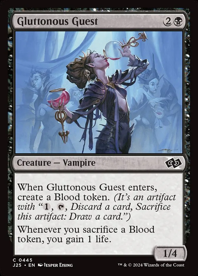 2024 Foundations Jumpstart Gluttonous Guest common #445 common card image
