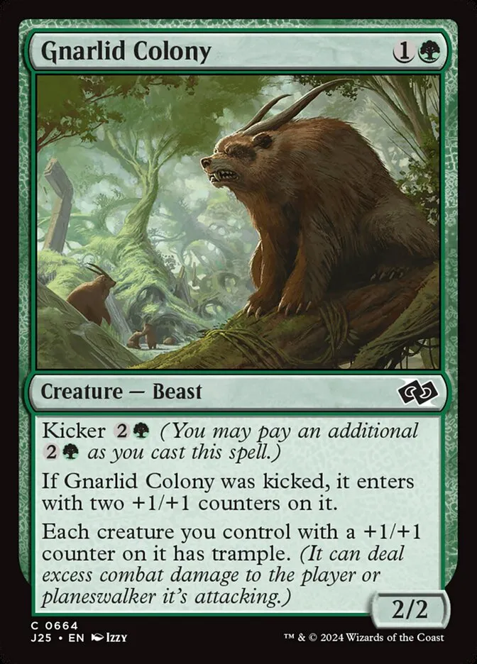 2024 Foundations Jumpstart Gnarlid Colony #664 common card image