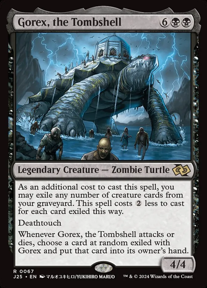 2024 Foundations Jumpstart Gorex, the Tombshell [Anime] rare #67 rare card image