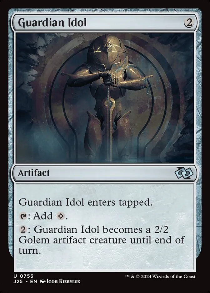 2024 Foundations Jumpstart Guardian Idol #753 uncommon card image