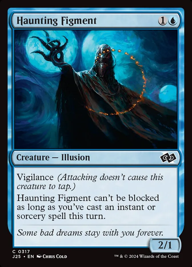 2024 Foundations Jumpstart Haunting Figment common #317 common card image