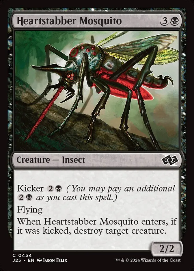 2024 Foundations Jumpstart Heartstabber Mosquito #454 common card image