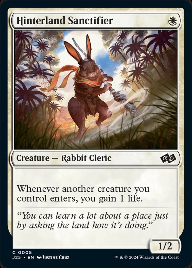 2024 Foundations Jumpstart Hinterland Sanctifier common #5 common card image