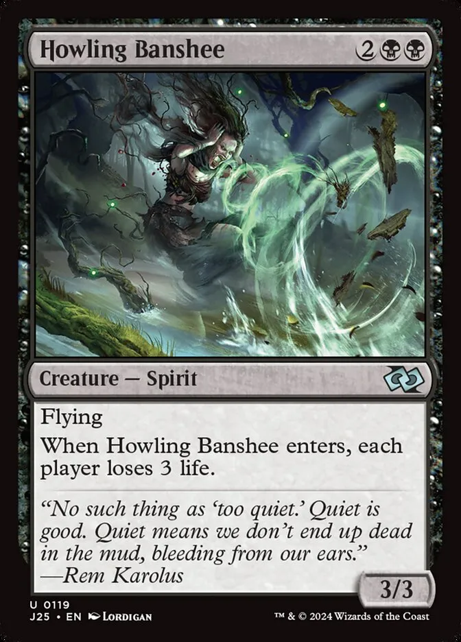 2024 Foundations Jumpstart Howling Banshee uncommon #119 uncommon card image