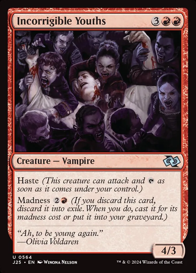 2024 Foundations Jumpstart Incorrigible Youths #564 uncommon card image