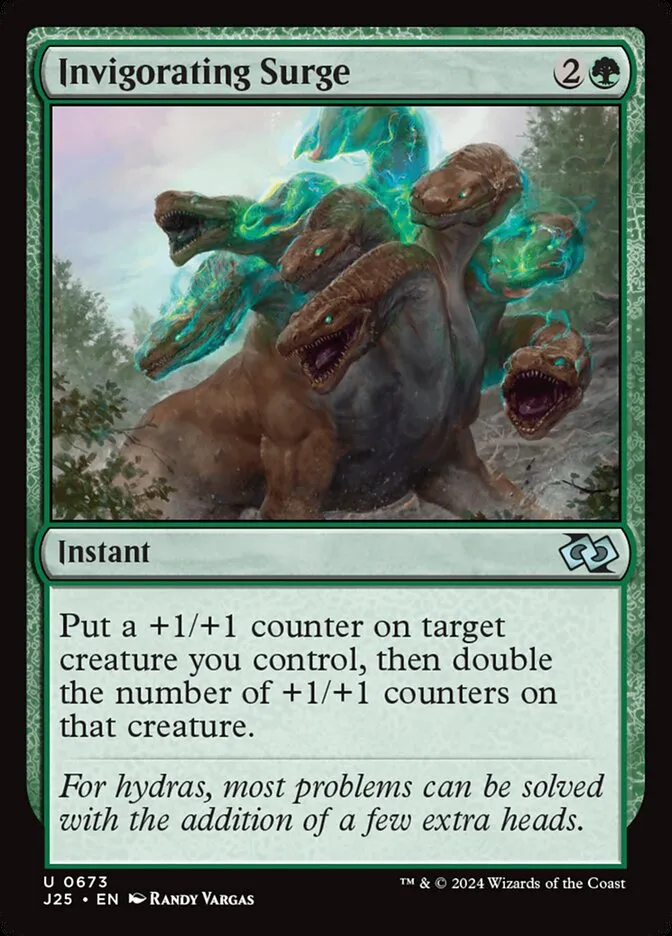 2024 Foundations Jumpstart Invigorating Surge uncommon #673 uncommon card image