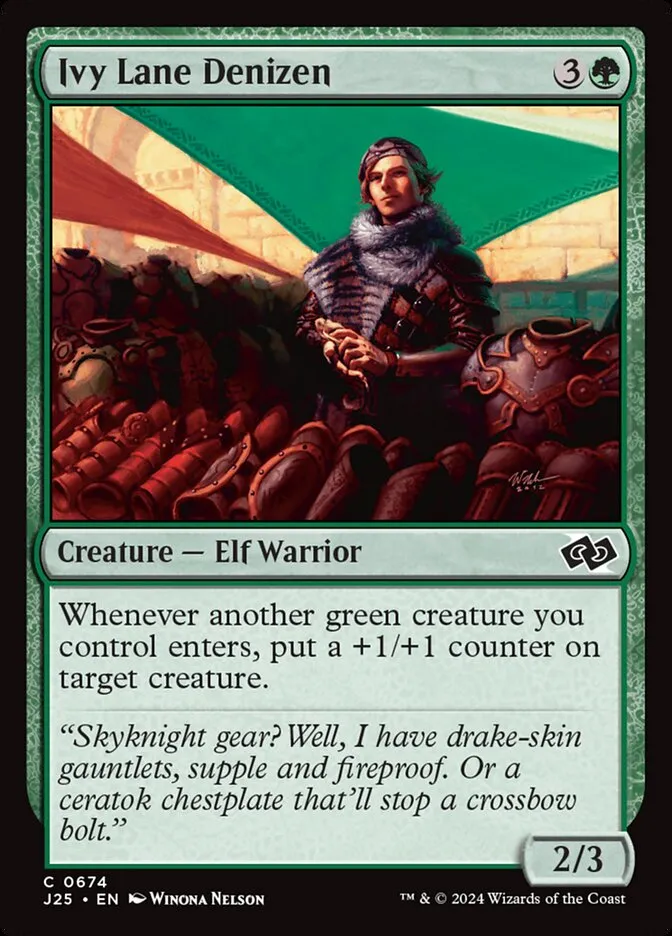 2024 Foundations Jumpstart Ivy Lane Denizen #674 common card image