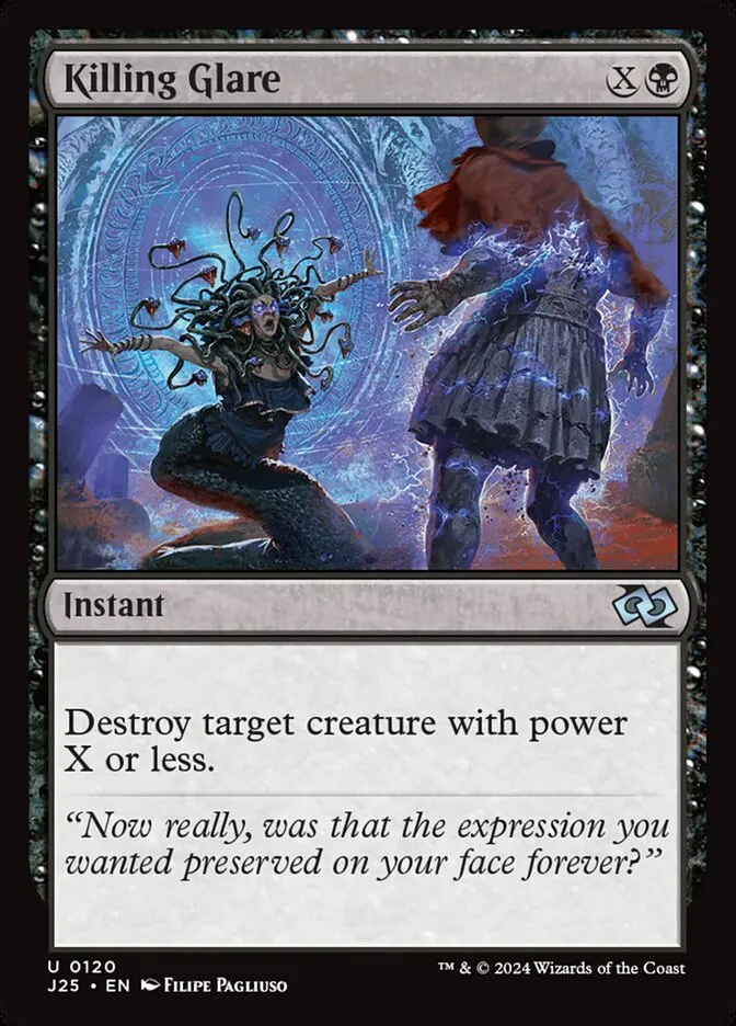 2024 Foundations Jumpstart Killing Glare uncommon #120 uncommon card image