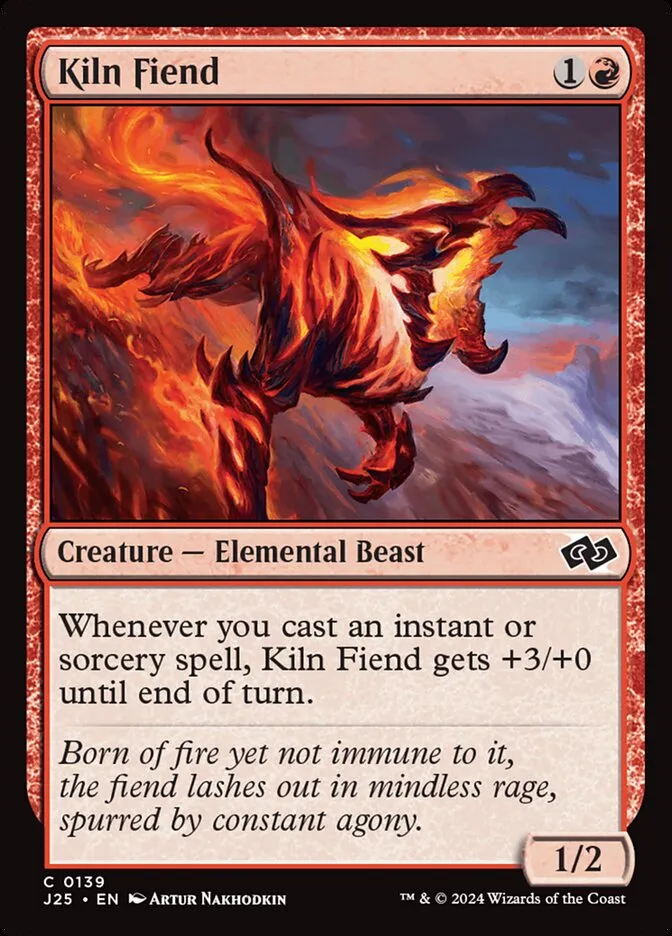 2024 Foundations Jumpstart Kiln Fiend common #139 common card image