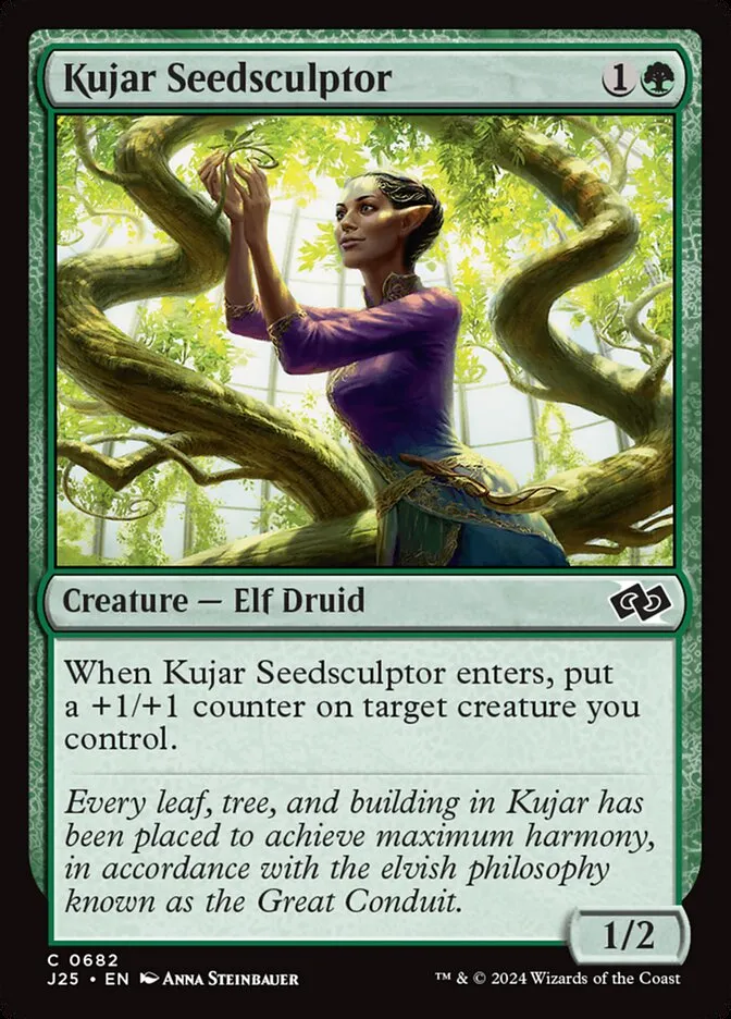 2024 Foundations Jumpstart Kujar Seedsculptor common #682 common card image