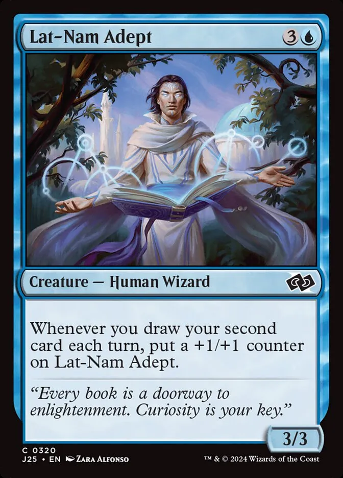 2024 Foundations Jumpstart Lat-Nam Adept #320 common card image