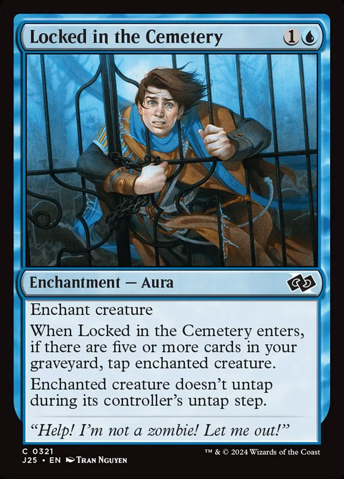 2024 Foundations Jumpstart Locked in the Cemetery #321 common card image