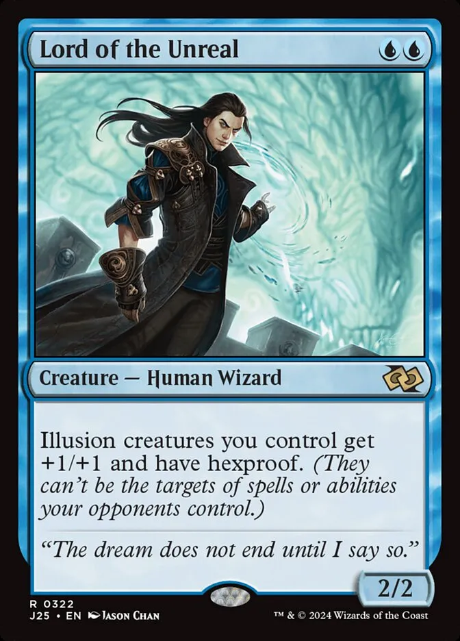 2024 Foundations Jumpstart Lord of the Unreal #322 rare card image