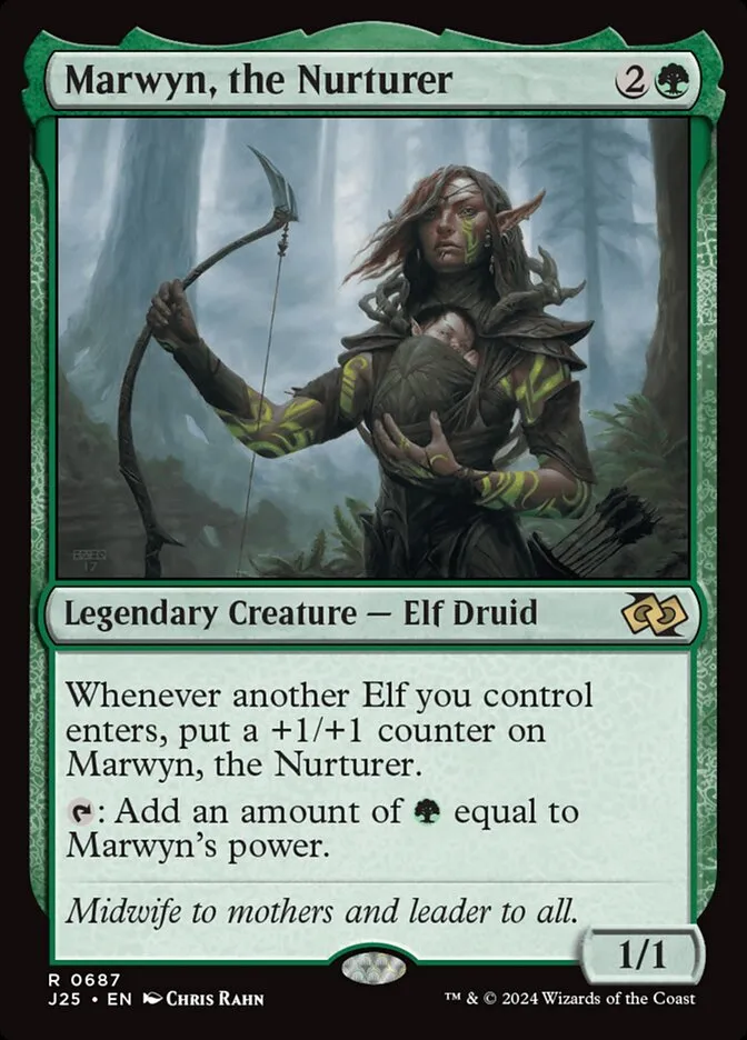 2024 Foundations Jumpstart Marwyn, the Nurturer #687 rare card image