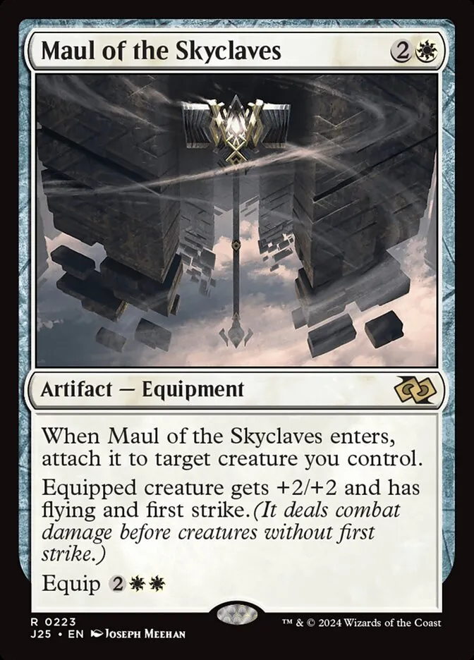 2024 Foundations Jumpstart Maul of the Skyclaves #223 rare card image