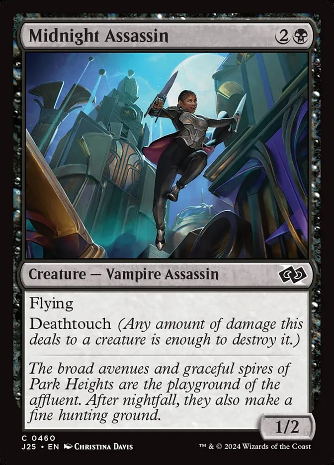 2024 Foundations Jumpstart Midnight Assassin common #460 common card image