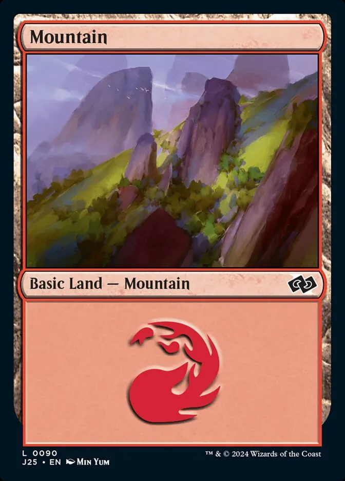 2024 Foundations Jumpstart Mountain common #90 common card image