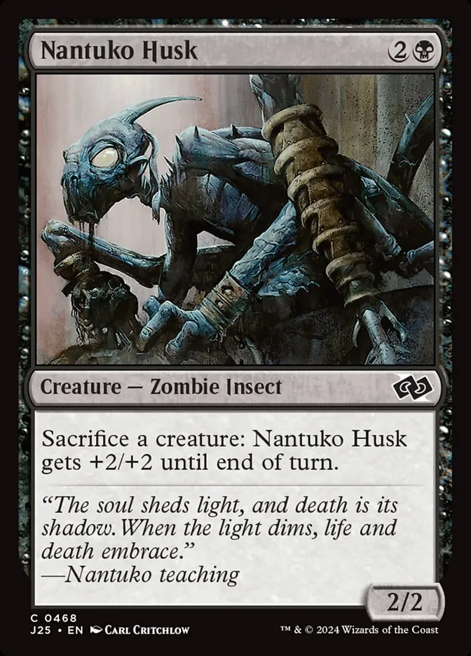 2024 Foundations Jumpstart Nantuko Husk #468 common card image
