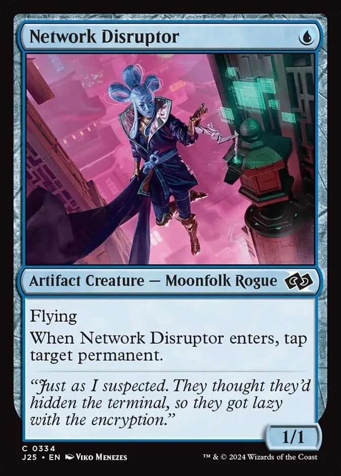 2024 Foundations Jumpstart Network Disruptor common #334 common card image