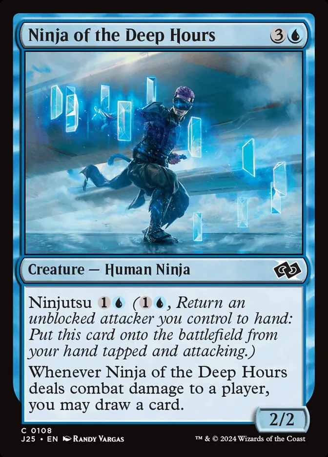 2024 Foundations Jumpstart Ninja of the Deep Hours #108 common card image