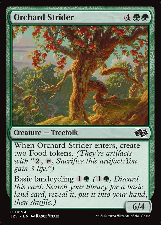 2024 Foundations Jumpstart Orchard Strider common #694 common card image