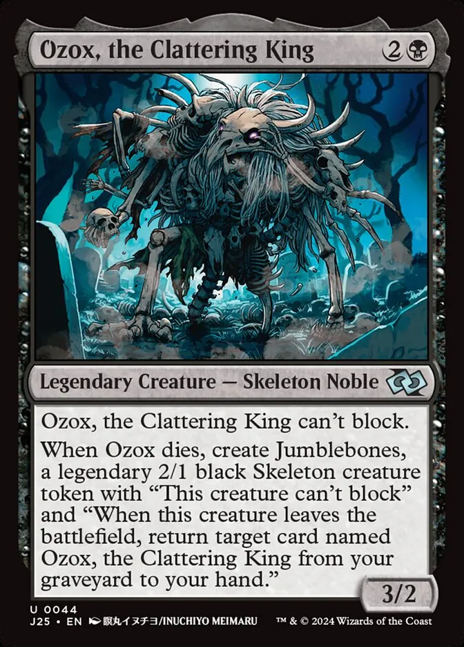 2024 Foundations Jumpstart Ozox, the Clattering King [Anime] uncommon #44 uncommon card image