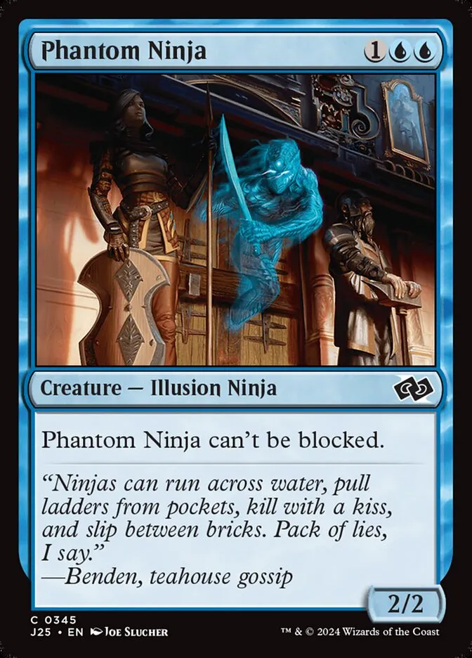 2024 Foundations Jumpstart Phantom Ninja common #345 common card image