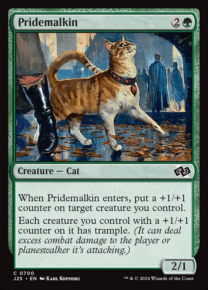2024 Foundations Jumpstart Pridemalkin common #700 common card image