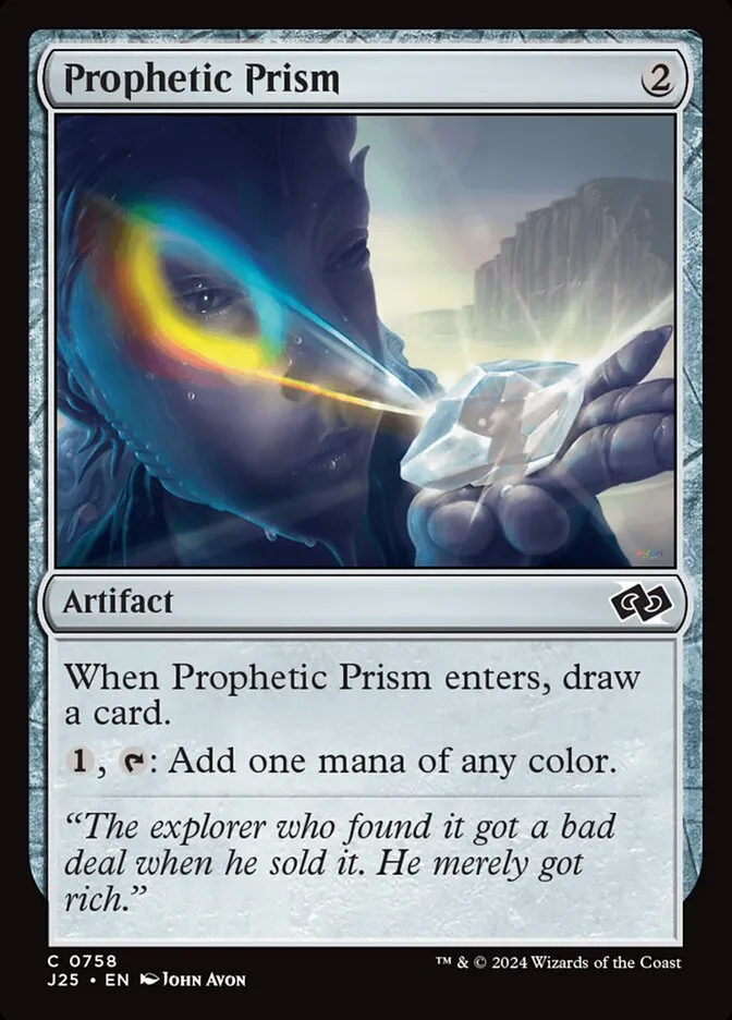 2024 Foundations Jumpstart Prophetic Prism common #758 common card image