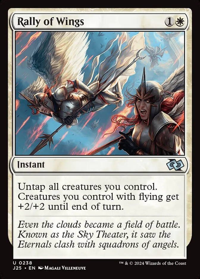 2024 Foundations Jumpstart Rally of Wings #238 uncommon card image