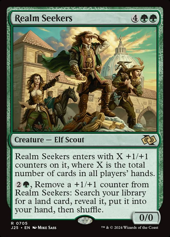 2024 Foundations Jumpstart Realm Seekers rare #705 rare card image