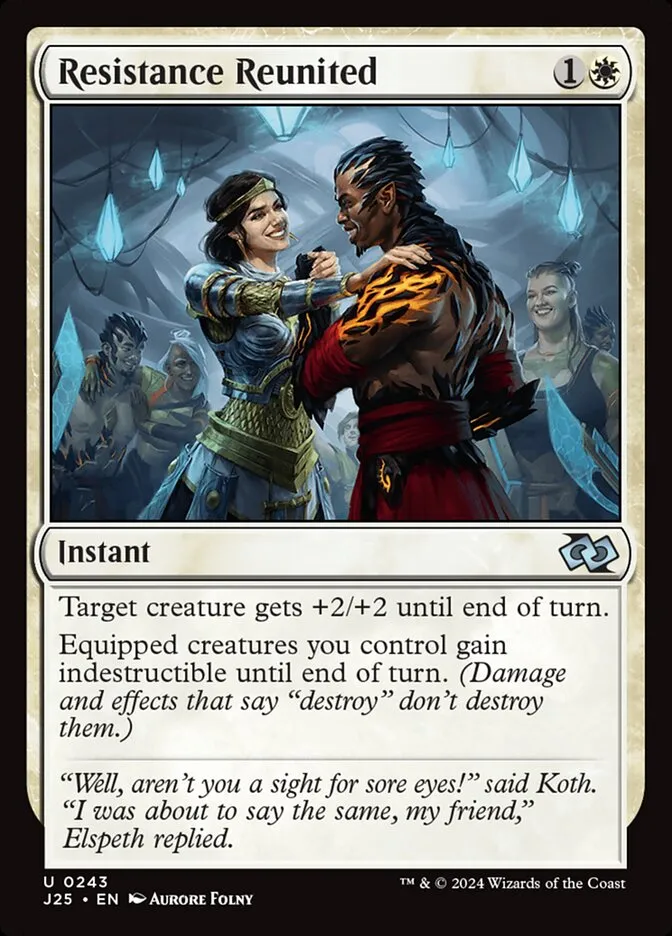 2024 Foundations Jumpstart Resistance Reunited #243 uncommon card image