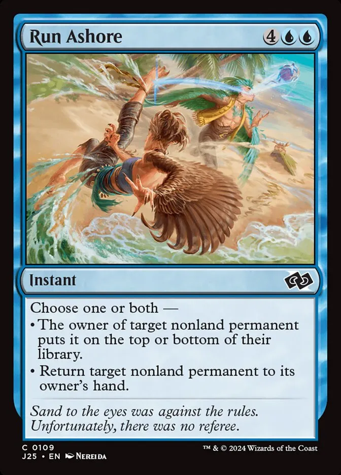 2024 Foundations Jumpstart Run Ashore common #109 common card image