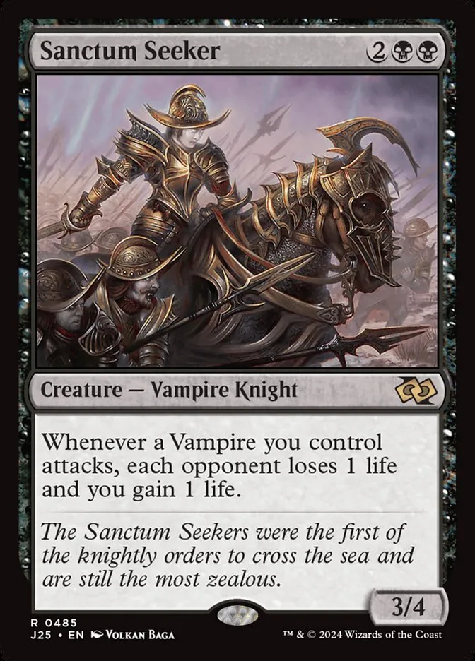 2024 Foundations Jumpstart Sanctum Seeker #485 rare card image