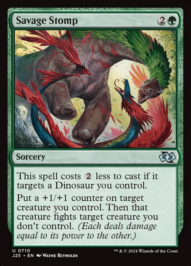 2024 Foundations Jumpstart Savage Stomp uncommon #710 uncommon card image